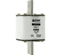 Плавкая вставка ППН-39 630А габарит 3 EKF fus-39/630 104934