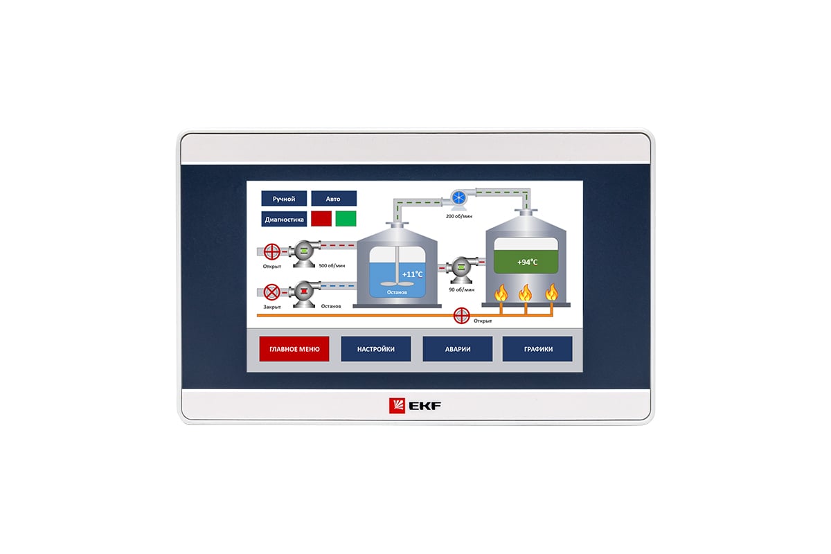 Панель оператора EKF PRO-Screen 4 RSC-4 - выгодная цена, отзывы,  характеристики, фото - купить в Москве и РФ