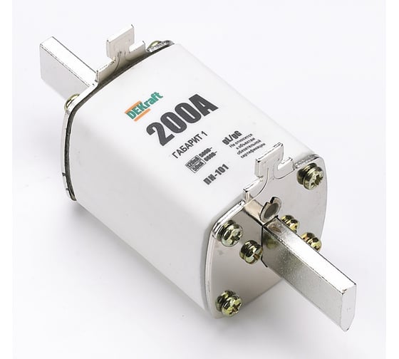 Ножевой предохранитель ПН-101, 160 А, габарит 1, тип 35 Dekraft 21310DEK