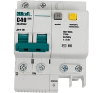 Дифавтомат DEKraft ДИФ101-2Р-040А-030-C 15007DEK 121965