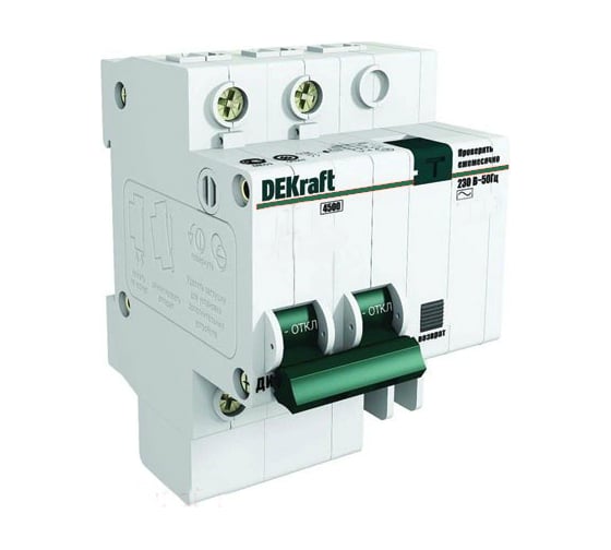 Дифавтомат DEKraft ДИФ101-2Р-040А-030-C 15007DEK 121965 1