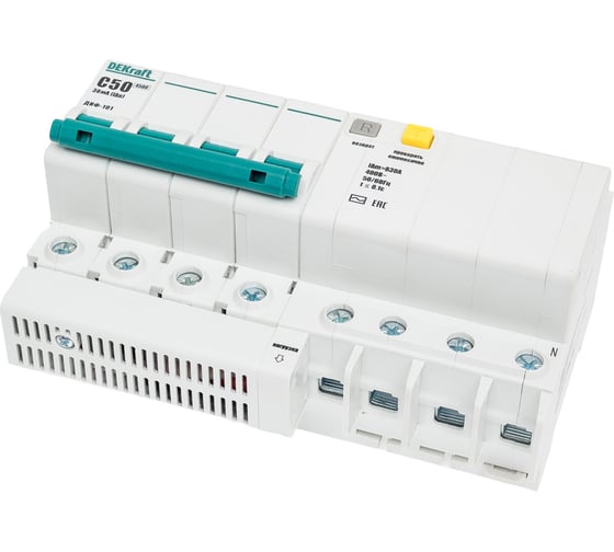 Дифавтомат DEKraft ДИФ101-4Р-050А-030-C 15025DEK 1113048
