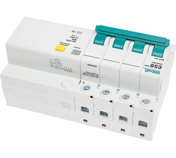 Дифавтомат DEKraft ДИФ101-4Р-050А-030-C 15025DEK 1113048