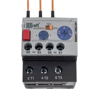 Тепловое реле РТ-03, для контактора КМ-103, 9-18 А, 0.90-1.20 А Dekraft 23107DEK