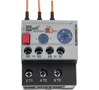 Тепловое реле РТ-03 для контактора КМ-103, 9-18 А, 1.8-2.5 А Dekraft 23109DEK