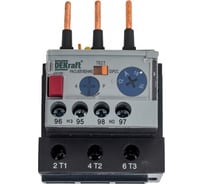 Тепловое реле РТ-03, для контактора КМ-103, 25-32 А, 12-18 А Dekraft 23120DEK