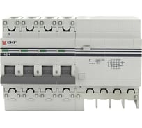 Автоматический выключатель дифференциального тока 4п C 16A 30mA тип AC 4.5kA АД-4 EKF PROxima DA4-16-30-pro 303885