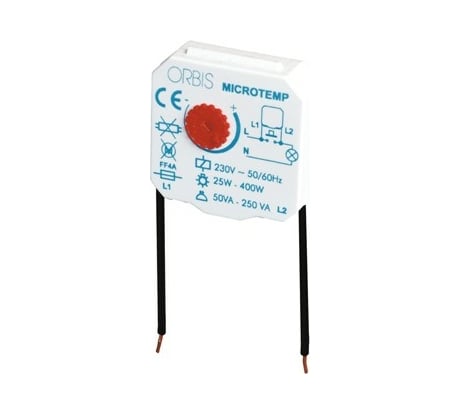 Лестничный таймер Orbis MICROTEMP скрытый монтаж OB200004