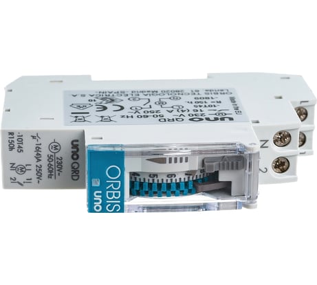 Реле времени модульное Orbis суточное UNO QRD OB400232