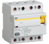 Выключатель дифференциального тока IEK ВД1-63 MDV10-4-032-300 25979 4п 32A 300mA AC