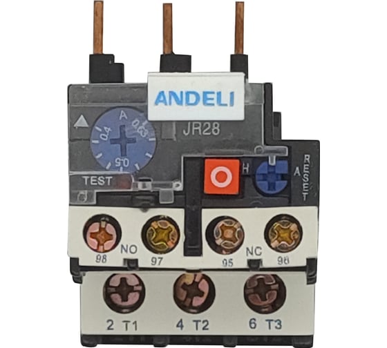 Тепловое реле ANDELI JR28-25 0.4-0.63a ADL09-004