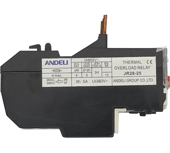 Тепловое реле ANDELI JR28-25 7-10a ADL09-011
