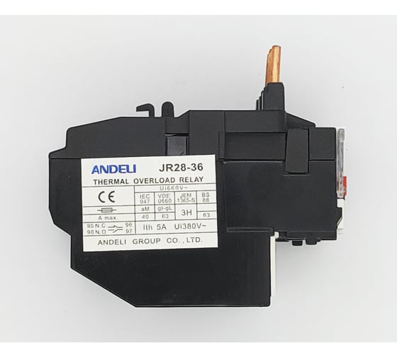 Тепловое реле ANDELI JR28-36 30-40a ADL09-016