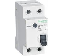 Автоматический выключатель дифференциального тока Systeme Electric АВДТ City9 set 1p+n с, 16а, 4.5 kА, 30 мА, тип-aс, 230 В (ранее EZ9D34616) C9D34616