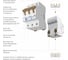 Автоматический выключатель WERKEL 3p 40А С 4,5кА a062530 3