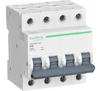 Автоматический выключатель Systeme Electric City9 set ав b 16а 4p 4.5ka 400в C9F14416