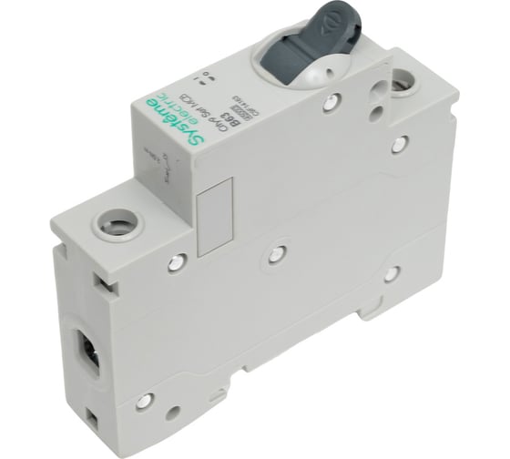 Автоматический выключатель Systeme Electric City9 set ав b 63а 1p 4.5ka 230в C9F14163