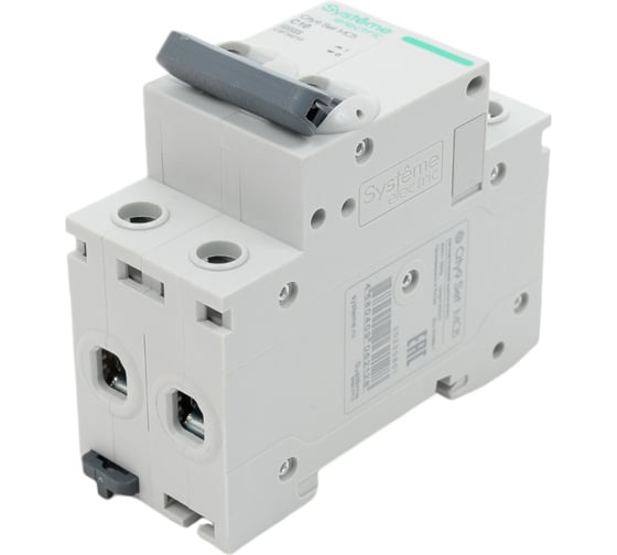 Автоматический выключатель Systeme Electric City9 set ав с 10а 2p 4.5ka 230в (ранее EZ9F34210) C9F34210