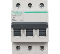 Автоматический выключатель Systeme Electric City9 set ав с 63а 3p 4.5ka 400в C9F34363 26625792