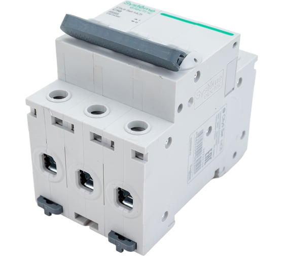Автоматический выключатель Systeme Electric City9 set ав с 50а 3p 4.5ka 400в (ранее EZ9F34350) C9F34350