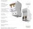 Автоматический выключатель WERKEL 2p 16a c 6 ка a062542 3