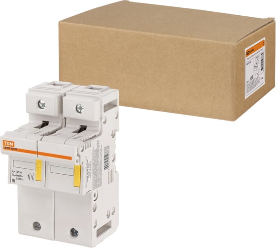 Держатель плавких вставок TDM ELECTRIC ДПВ2 22x58 2П SQ0216-0022