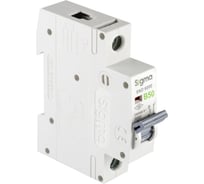 Автоматический выключатель Sigma Elektrik 1P B 50A 6kA, 1 шт 6SM150B