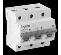 Автоматический выключатель Sigma Elektrik 3P C 100A 6kA, 1 шт 6SL300C