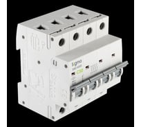 Автоматический выключатель Sigma Elektrik 4P C 50A 6kA, 3 шт 6SM450C