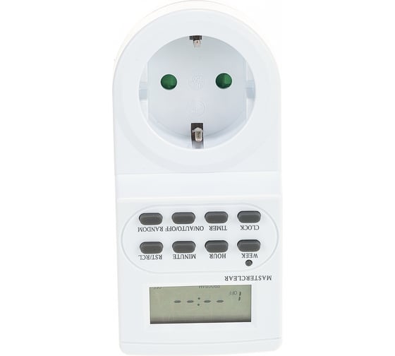 Розетка с таймером, недельная электронная, мощность 3500W/16A FERON TM22/61925 23205