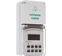 Недельная электронная розетка с таймером Feron мощность 3500W/16A IP44 TM23/61926 23206