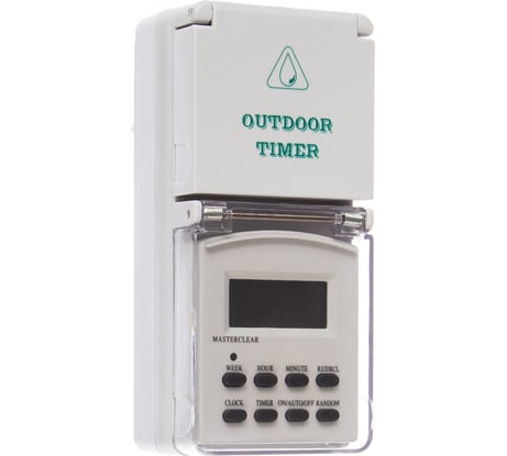 Недельная электронная розетка с таймером Feron мощность 3500W/16A IP44 TM23/61926 23206