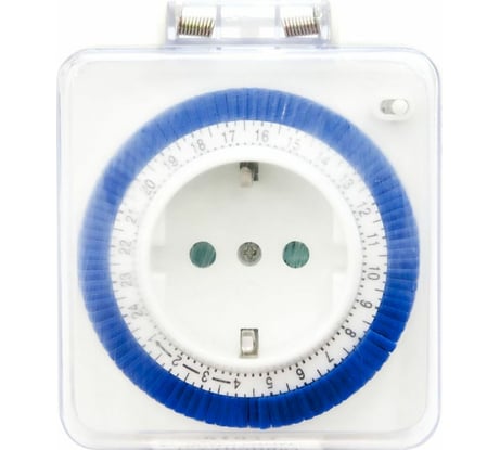 Суточная розетка с таймером Feron мощность 3500W/16A IP44 TM31/61924 23204