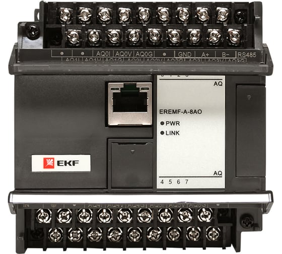 Модуль аналогового вывода EKF EREMF 8 PRO-Logic EREMF-A-8AO