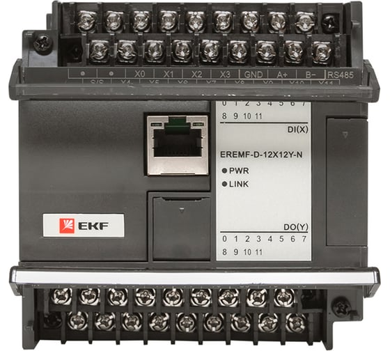 Модуль дискретного ввода/вывода EKF EREMF 12/12 N PRO-Logic EREMF-D-12X12Y-N