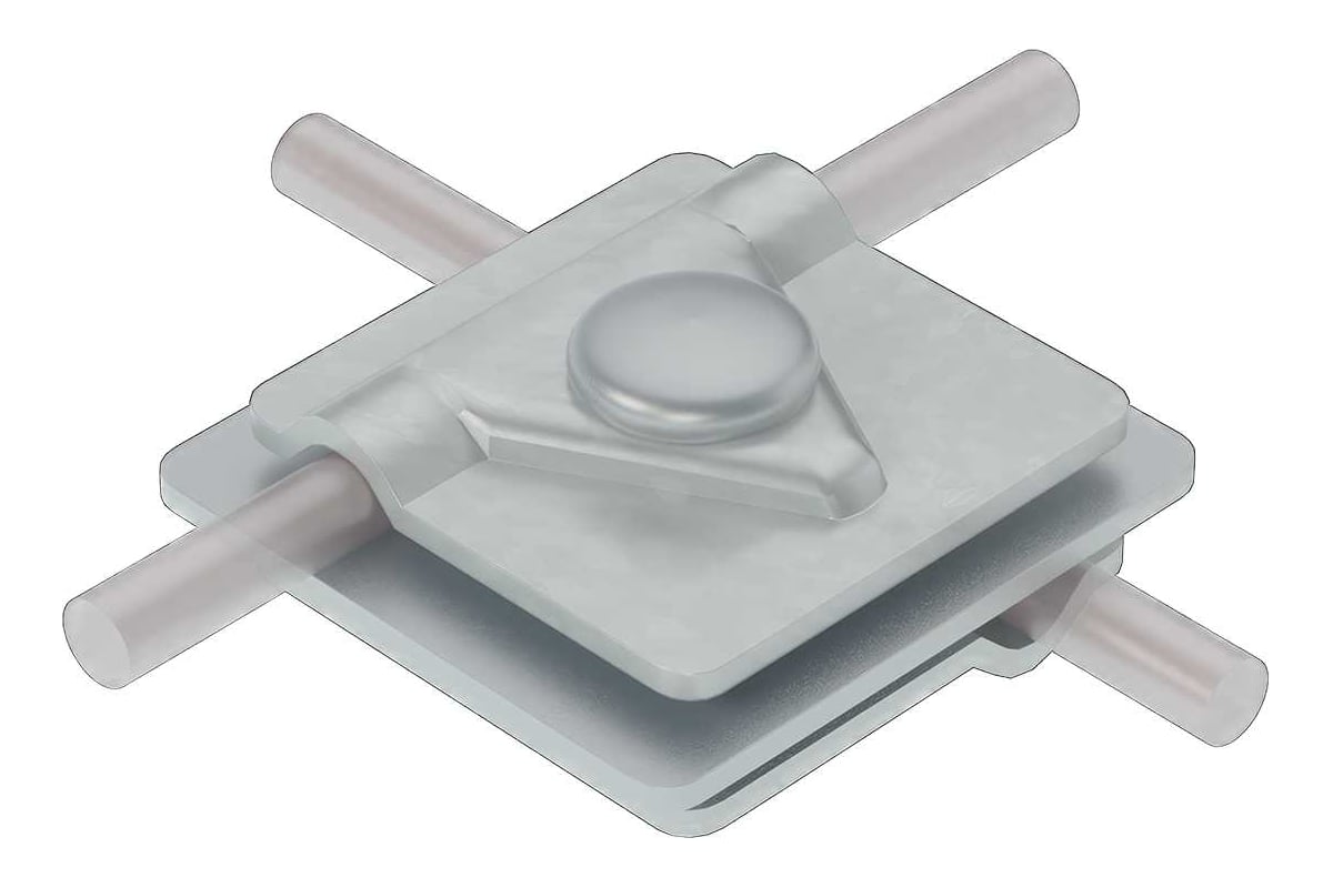 Универсальный соединитель Система КМдля прутка O 5-10 мм с 3 пластинами ...