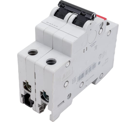 Автоматический выключатель ABB 2-полюсной sh202 c63 2CDS212001R0634