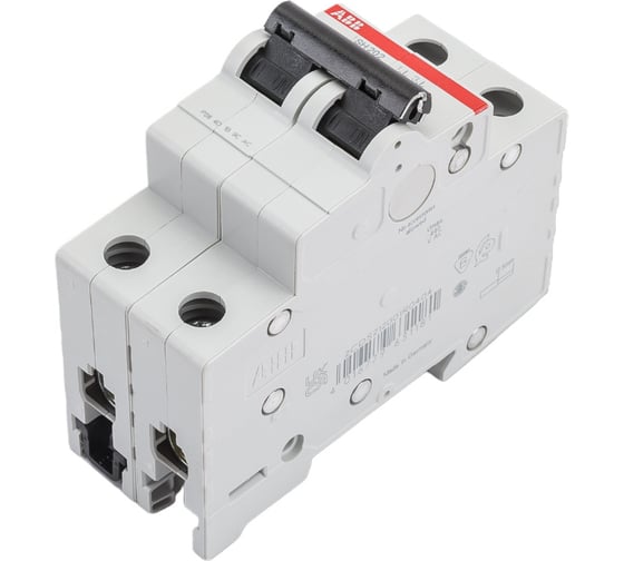 Автоматический выключатель ABB 2-полюсной sh202 c40 2CDS212001R0404