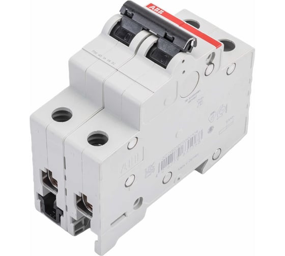 Автоматический выключатель ABB 2-полюсной sh202 c 10 2CDS212001R0104