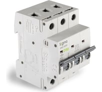 Автоматический выключатель Sigma Elektrik 3P D 50A 6kA 6SM350D