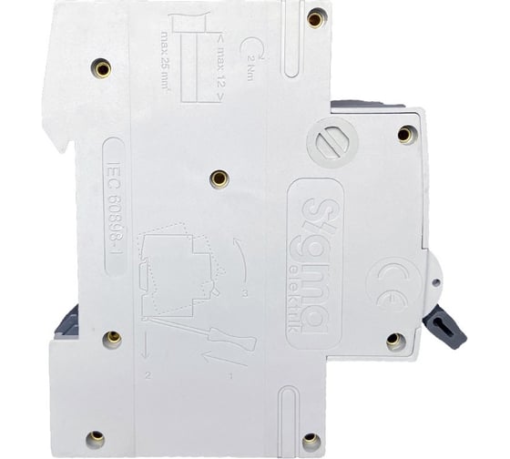Автоматический выключатель Sigma Elektrik 3P C 32A 6kA 6SM332C