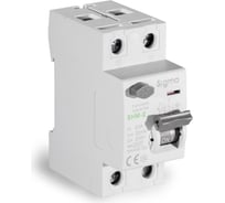 Устройство защитного отключения SIGMA ELEKTRIK 63A 2P 30mA 6kA тип AC SHM2063030