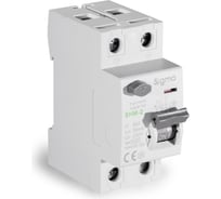 Устройство защитного отключения SIGMA ELEKTRIK 80A 2P 30mA 6kA тип AC SHM2080030