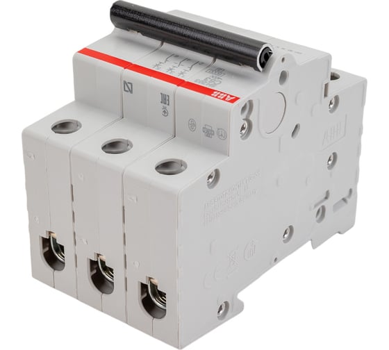Автоматический выключатель ABB 3-полюсной sh203 c63 2CDS213001R0634