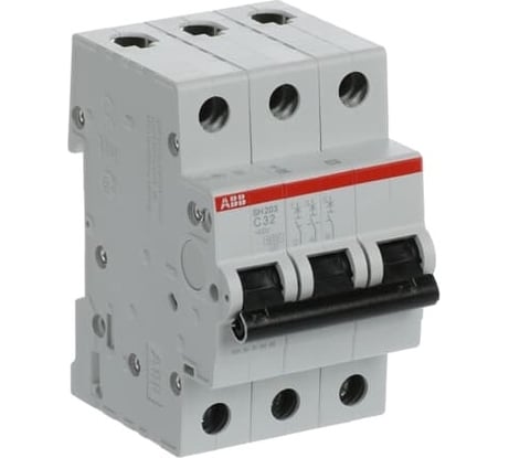 Автоматический выключатель ABB 3-полюсной sh203 c 32 2CDS213001R0324