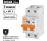 Дифавтомат TDM ELECTRIC АД2P 2Р С40 300мА 6кА тип АС SQ0204-0620 2