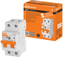 Дифференциальный автомат TDM ELECTRIC ад2p 2р с40 100ма 6ка тип ас SQ0204-0618