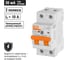 Дифференциальный автомат TDM ELECTRIC ад2p 2р с10 30ма 6ка тип ас SQ0204-0604 2