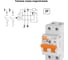 Дифференциальный автомат TDM ELECTRIC ад2p 2р с10 30ма 6ка тип ас SQ0204-0604 5