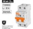 Дифавтомат TDM ELECTRIC АД2P 2Р С32 100мА 6кА тип АС SQ0204-0615 2